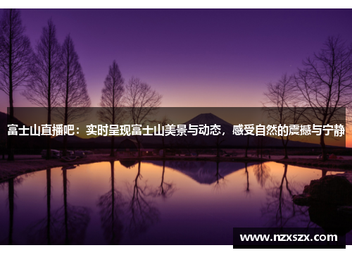 富士山直播吧：实时呈现富士山美景与动态，感受自然的震撼与宁静